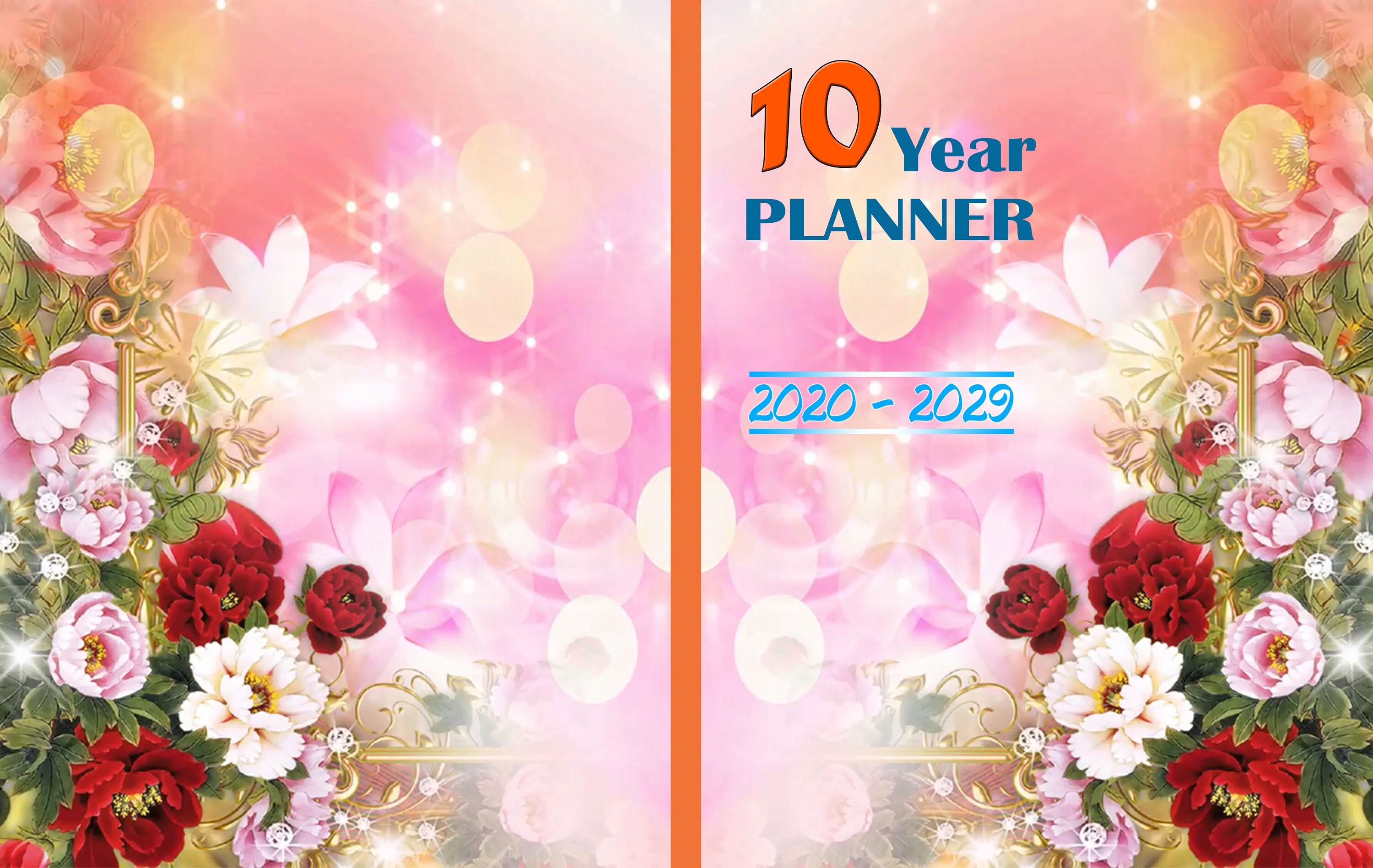 10 years planner 10 Year Calendar 10 Year Diary Reminder. Etsy
