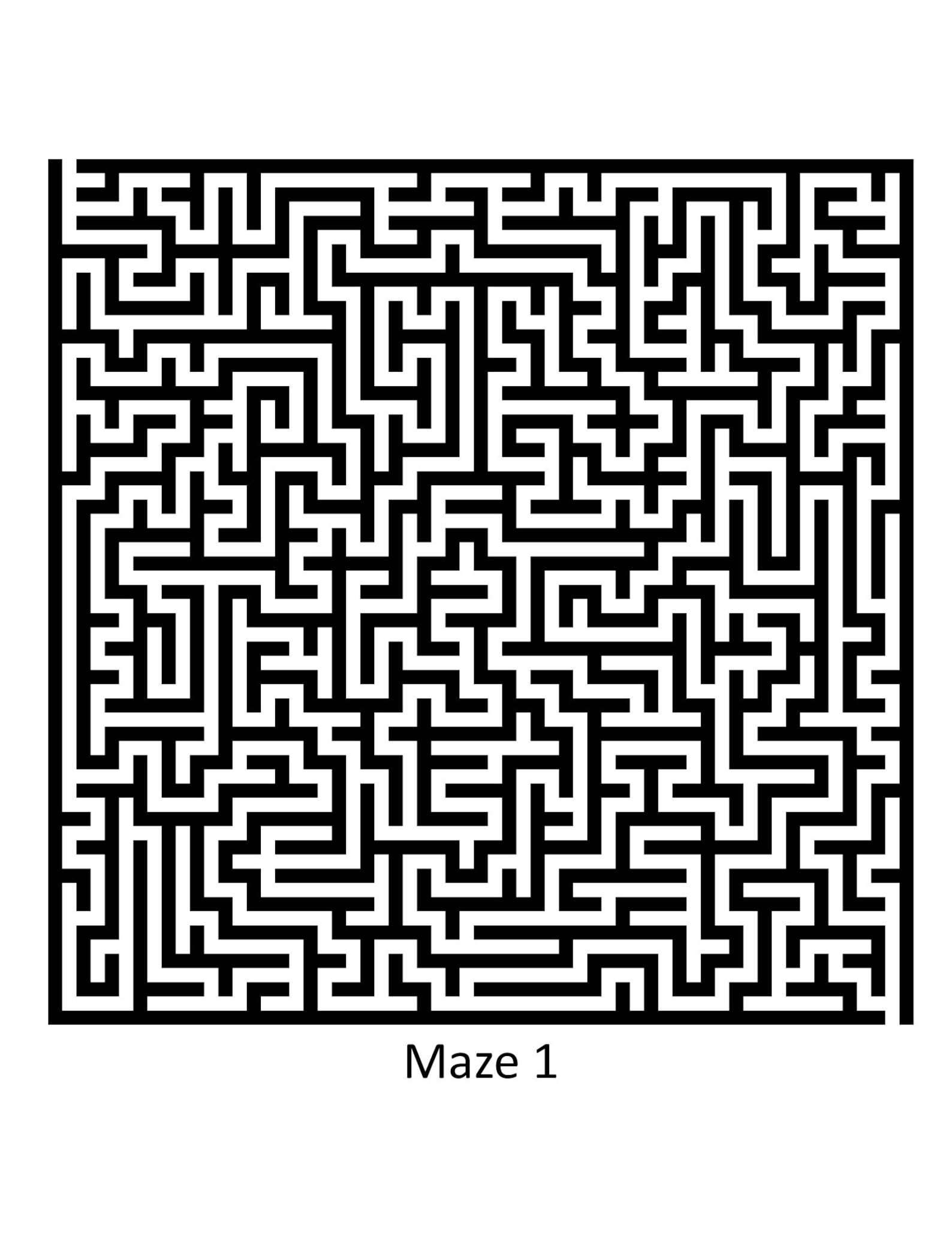 mediumhard-mazes-answer-keys-100-printable-worksheets-etsy