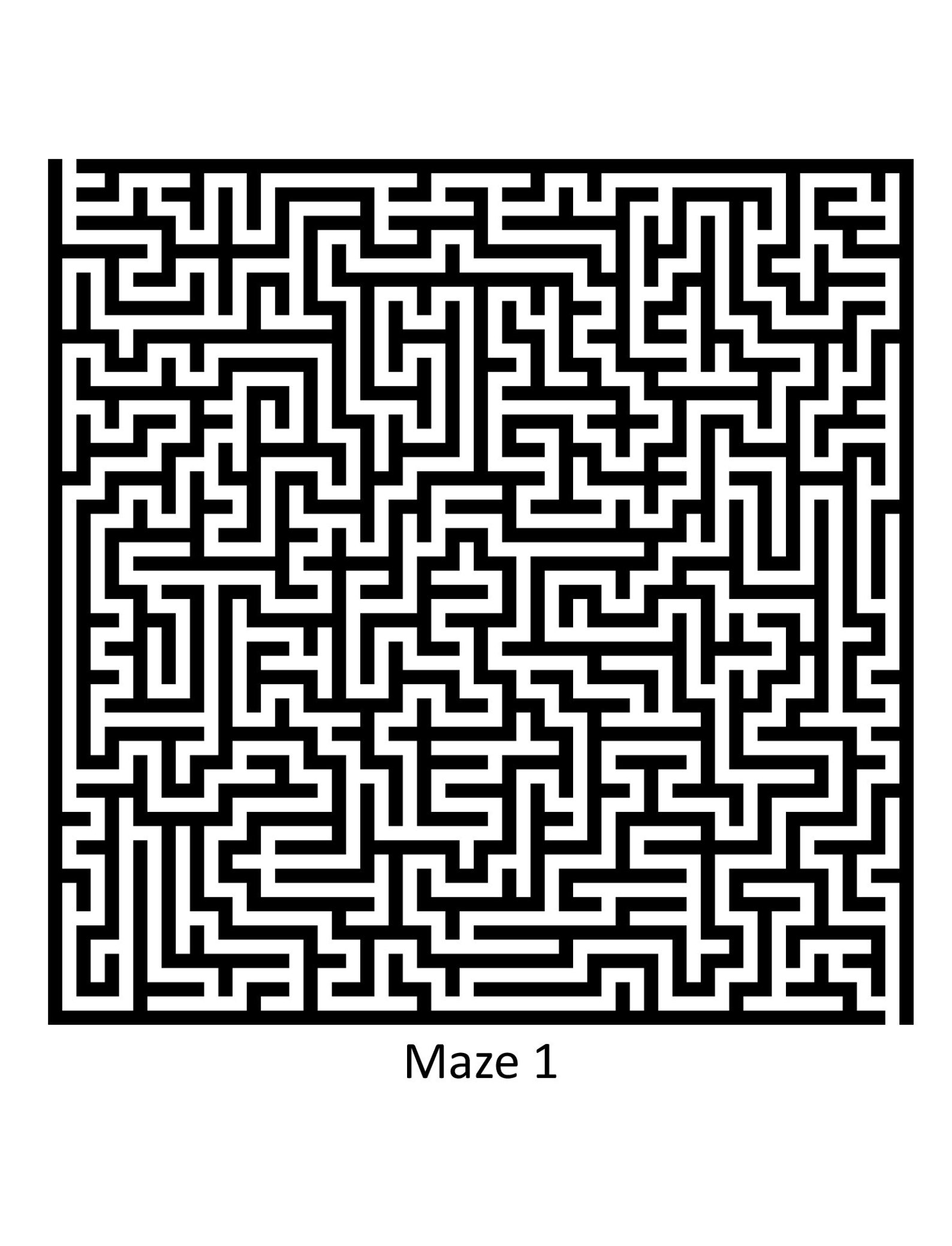 Mediumhard Mazes Answer Keys 100 Printable Worksheets Etsy