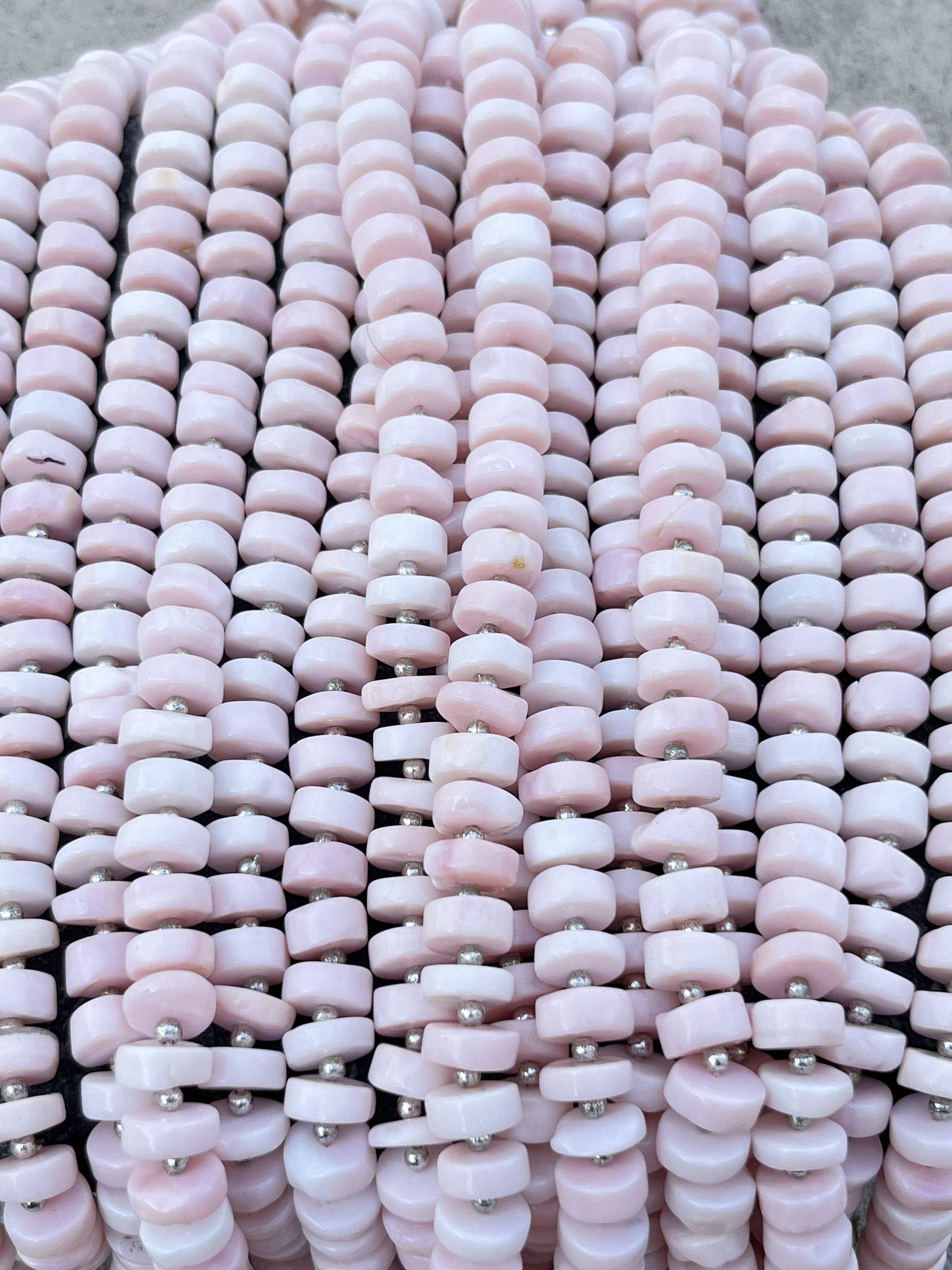 Perle Di Pietra Preziosa Bianche Naturali Rotonde – 15 Pezzi Per Creazione Gioielli - Foto 2