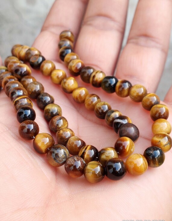Beautiful Tiger Eye Beads Round Shape Best Quality Tiger Eye Beads