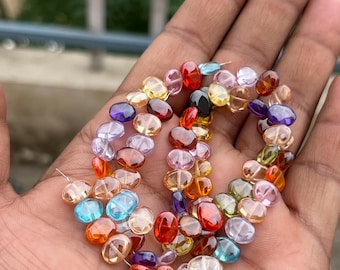 Asombroso! Cuentas lisas ovaladas de múltiples circonitas para hacer hermosas pulseras, 7", 10x7x3 a 8x6x3 MM, cuentas en venta