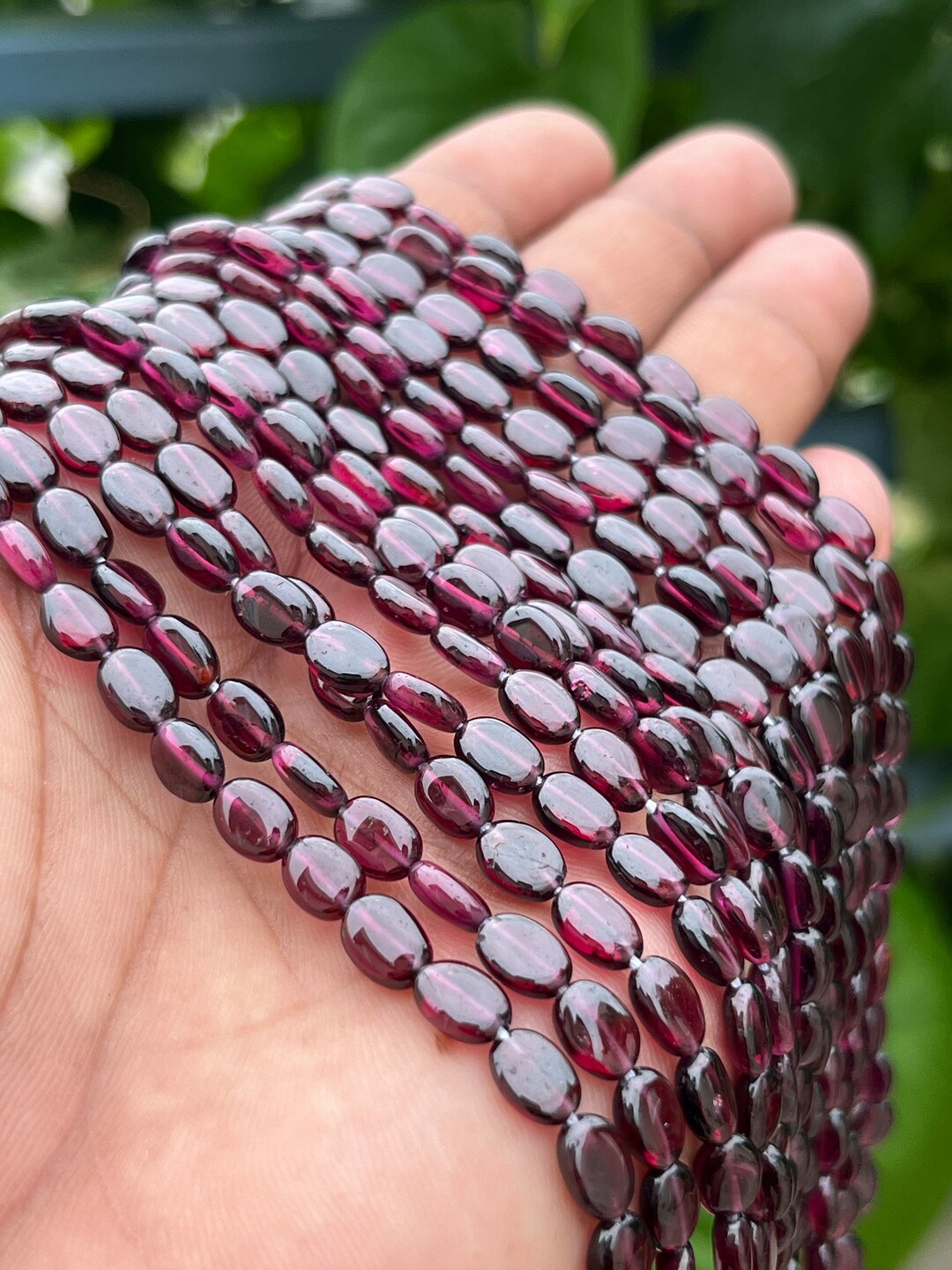 Lot of 100 AAA Quality Natural Rhodolite Garnet 2mm