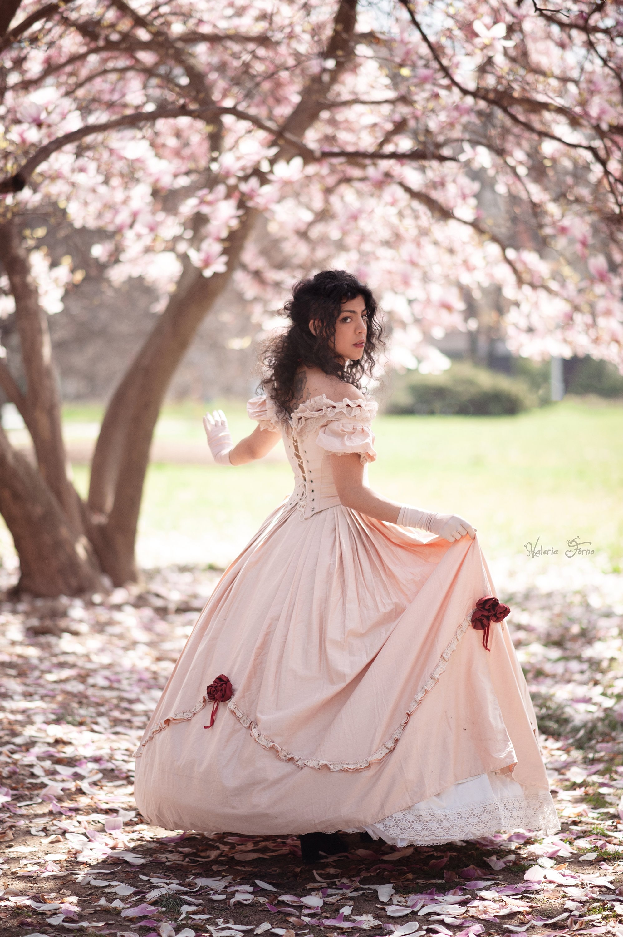 prom dresses pink short Tulle Lace Dress Pink Lace Homecoming Dress US 14 / Pink Length Fabric sale-by-price-up-to-50%-Off Size:17.5-32/33 WD568 Lace V Back