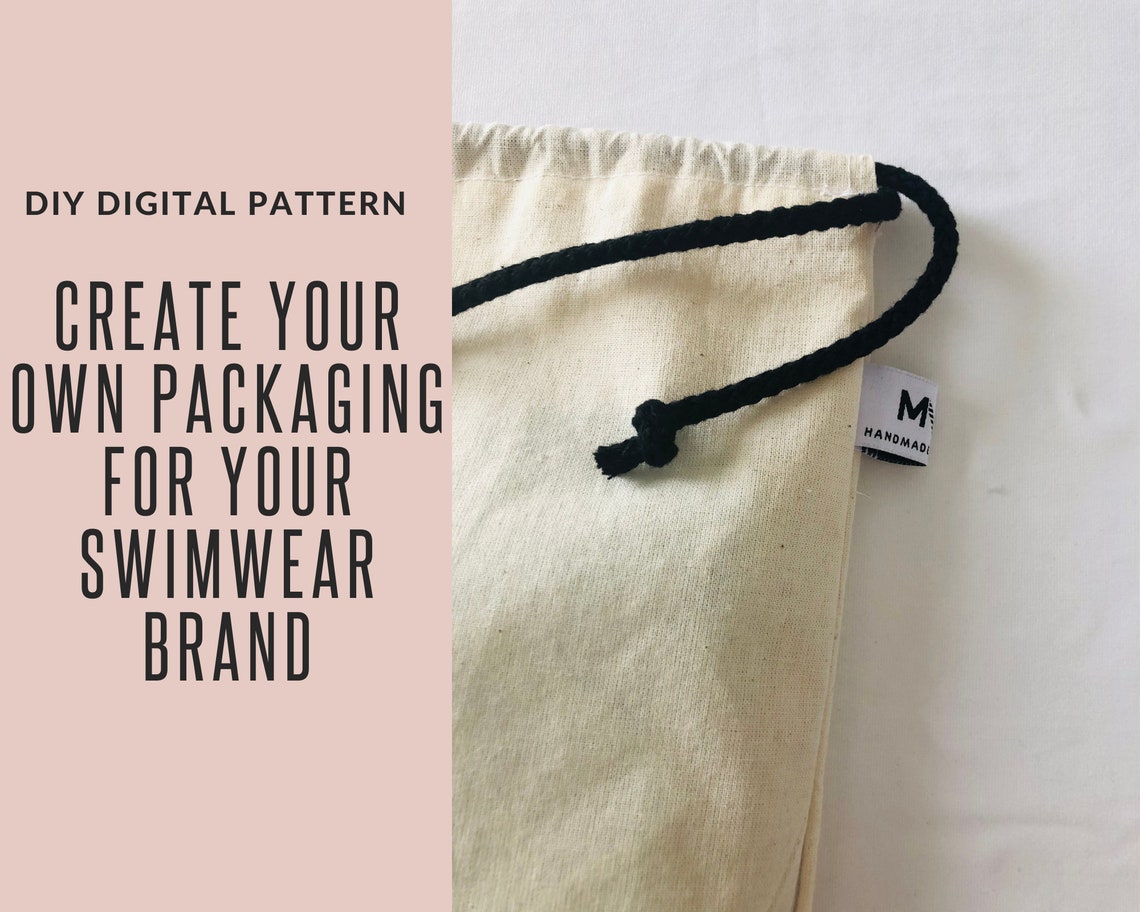 DIY Swimwear Packaging Sewing Pattern for Swim Brands Easy - Etsy
