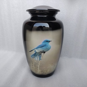 Urn For Human Ashes Adult Humming Bird Cremate Urn For Human Ashes - Adult 200 Cubic Inches