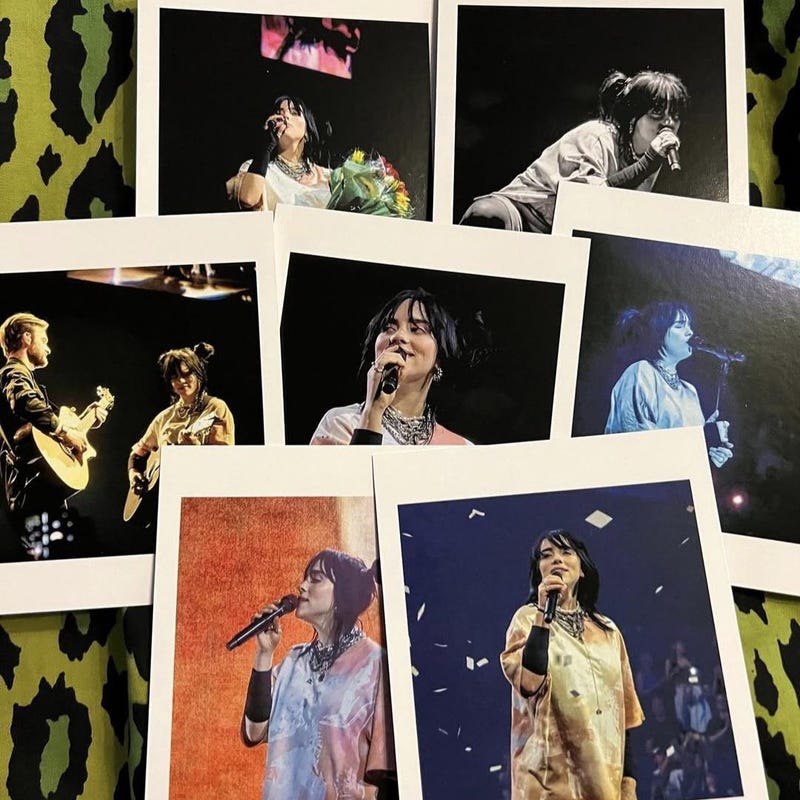 Billie Eilish Mirror Photo Strap 2025 - Etsy Australia