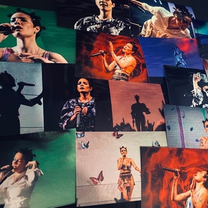 halsey Manic tour prints