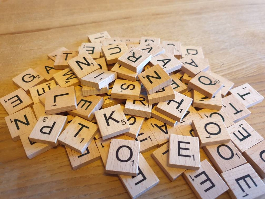 Wooden Tiles Letters for Crafts Choose Your Tiles High Quality