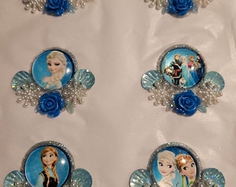 Face Painting Bling - Frozen Cabochons (set of 6)