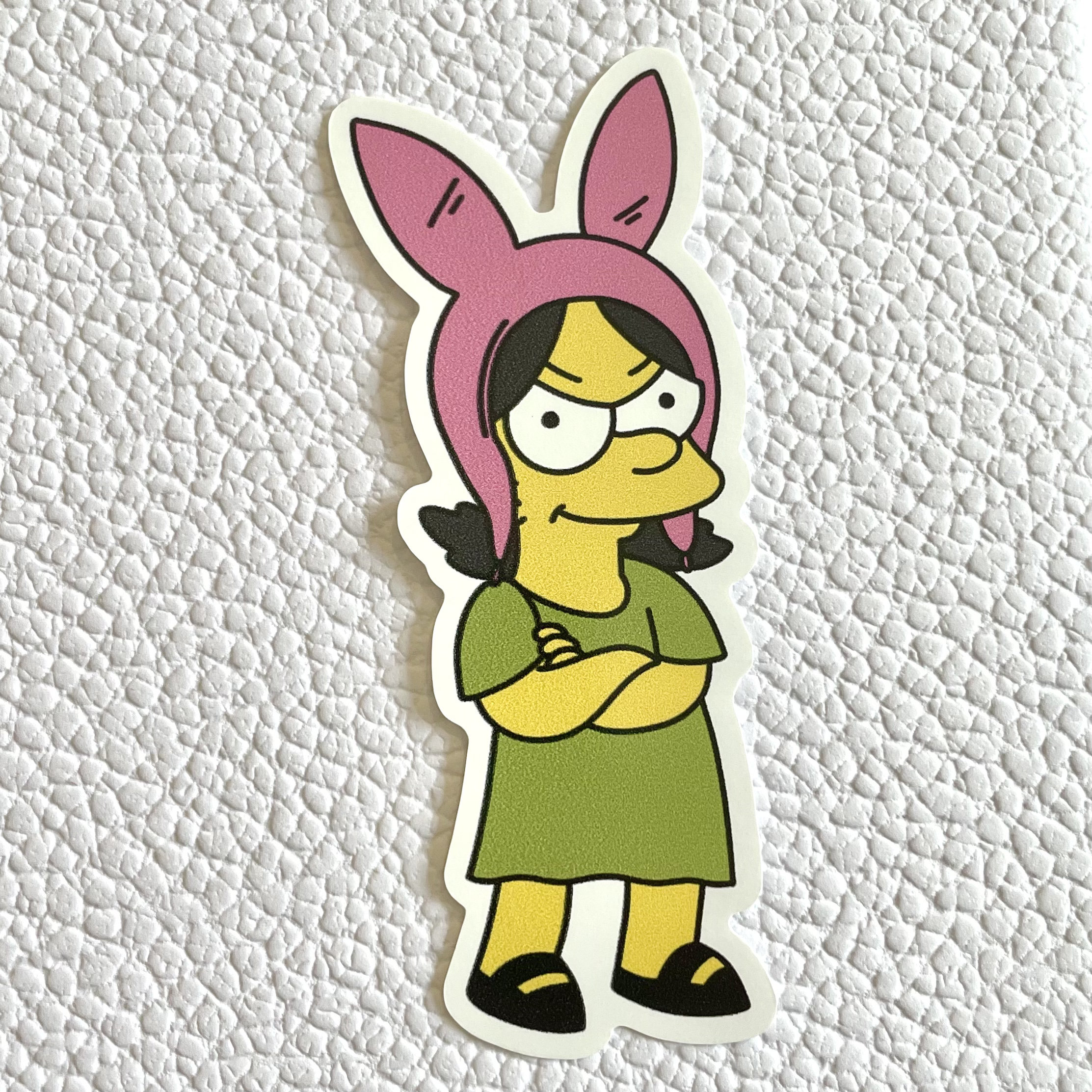 Bobs Burgers X the Simpson Crossover Sticker Pack Etsy Israel