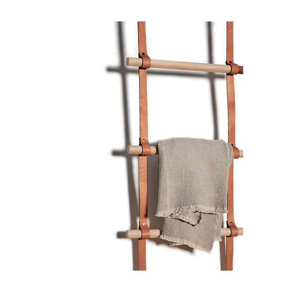 Towel ladder - Natural Oak