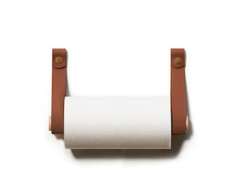 Leather Kitchen Roll Holder