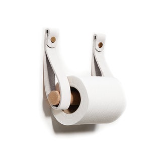 Leather Toilet Roll Holder image 5