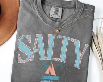 Salty png, Trendy Summer PNG, Salty Summer png, Beach png, Palm summer png, Summer Vibes png, Summer Sublimation