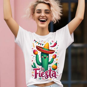 Paquete PNG de Let&#39;s Fiesta / Cinco de Mayo PNG / Fiesta Squad PNG / Diseños de camisetas para despedidas de soltera / Clipart de fiesta mexicana / Descarga digital