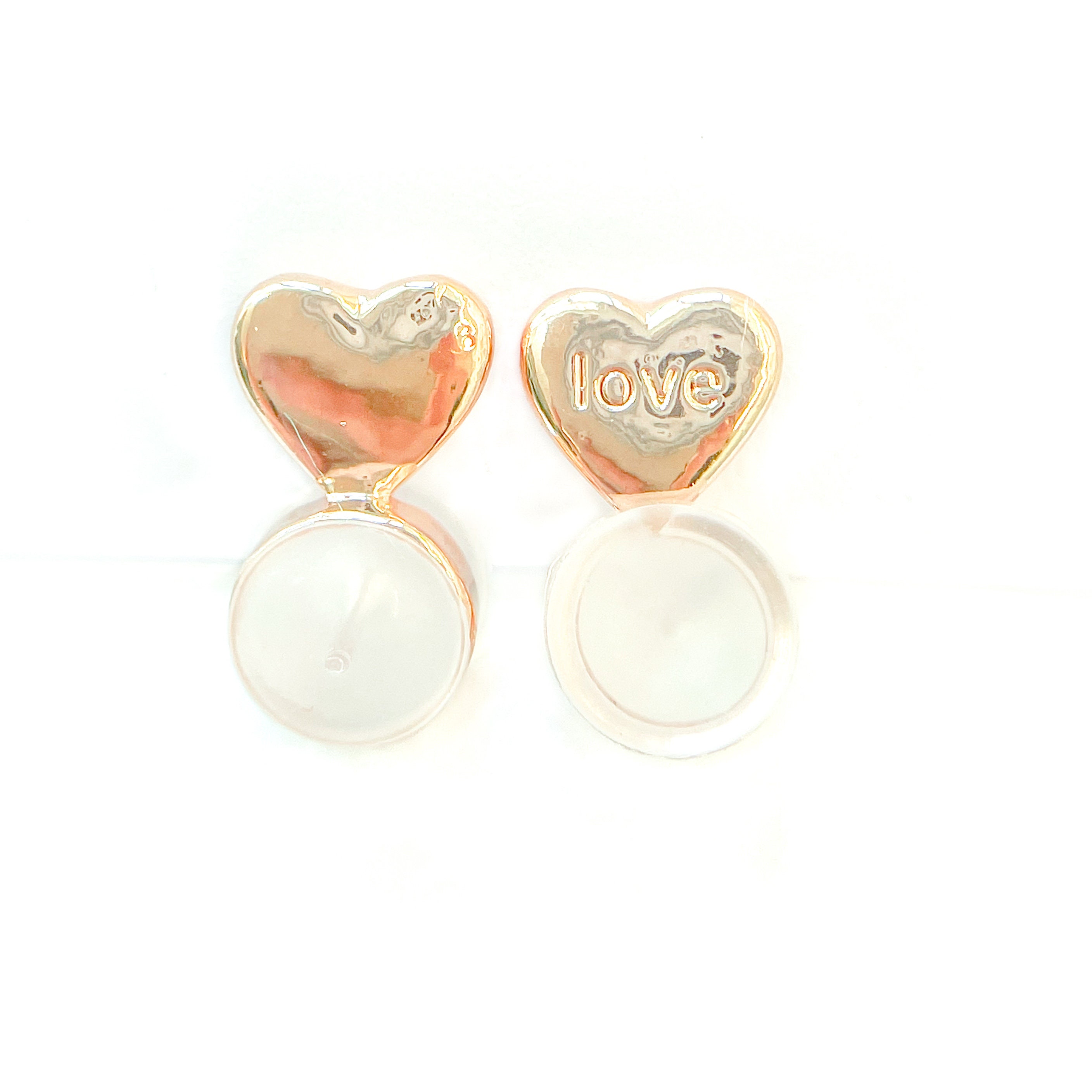 Lot De 20 Rehausseurs De Boucles D'Oreilles Pour Boucles Lourdes - Dos En Acrylique Transparent