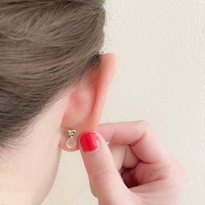 Earring Lifter Backs Lifting Earring Backs Earring Lifters Gold Silver Earrings Lifters Earring Lifter Backs Earring Backs Support image 3