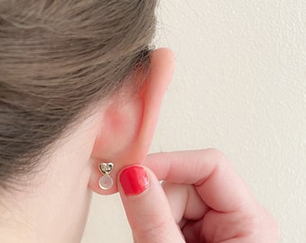 Earring Lifter Backs - Lifting Earring Backs - Earring Lifters - Gold Silver Earrings Lifters - Earring Lifter Backs - Earring Backs Support