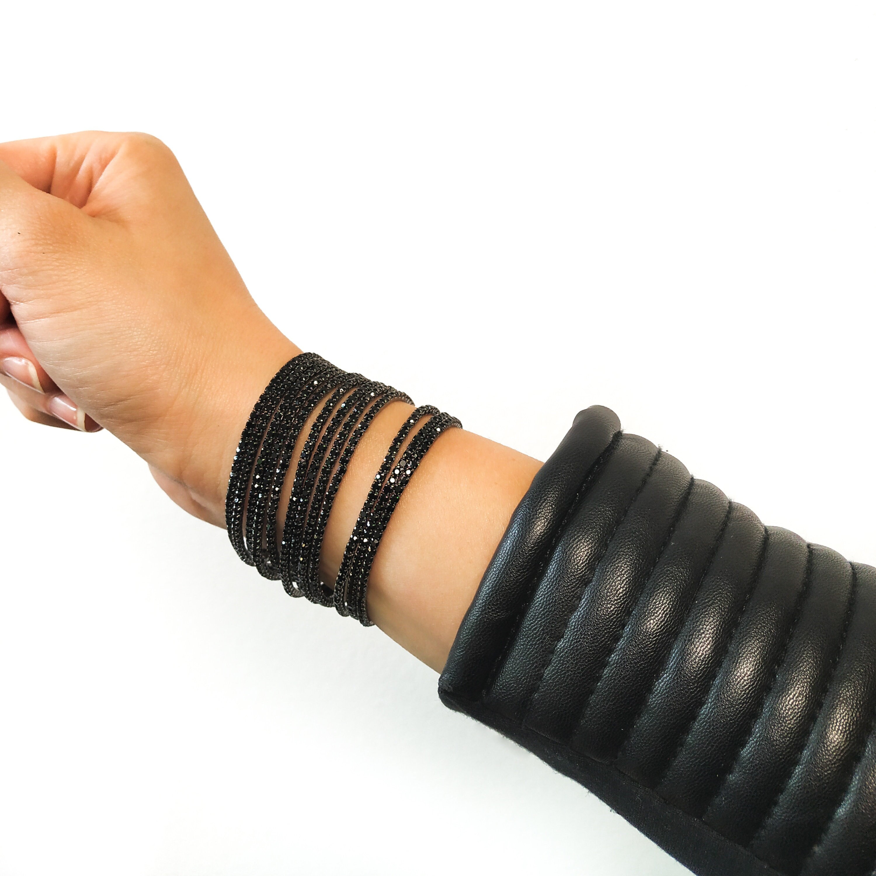 Layered Bracelets - Stackable Bracelets - Elastic Bracelets