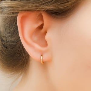 Clip On Earrings - Clip On Hoop Earrings - Non Pierced Earrings - Invisible Clip On Earrings - Ear Cuff - Gold Silver Color