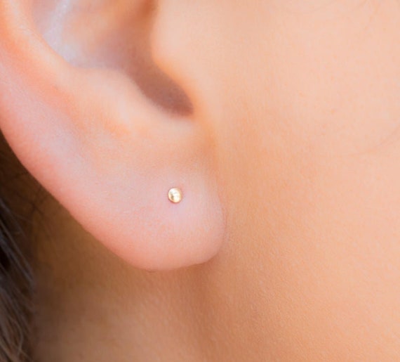 Tiny Dot Stud Earring