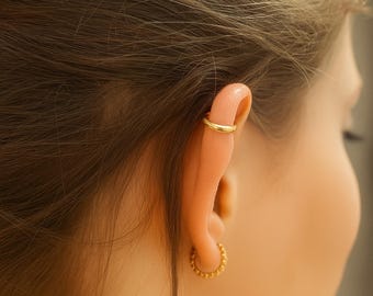 Pendiente de hélix de clip - Pendiente de hélix falso - Brazalete de hélix - Pendiente de cartílago de clip - Aro de hélix - Pendiente de hélix de clip falso