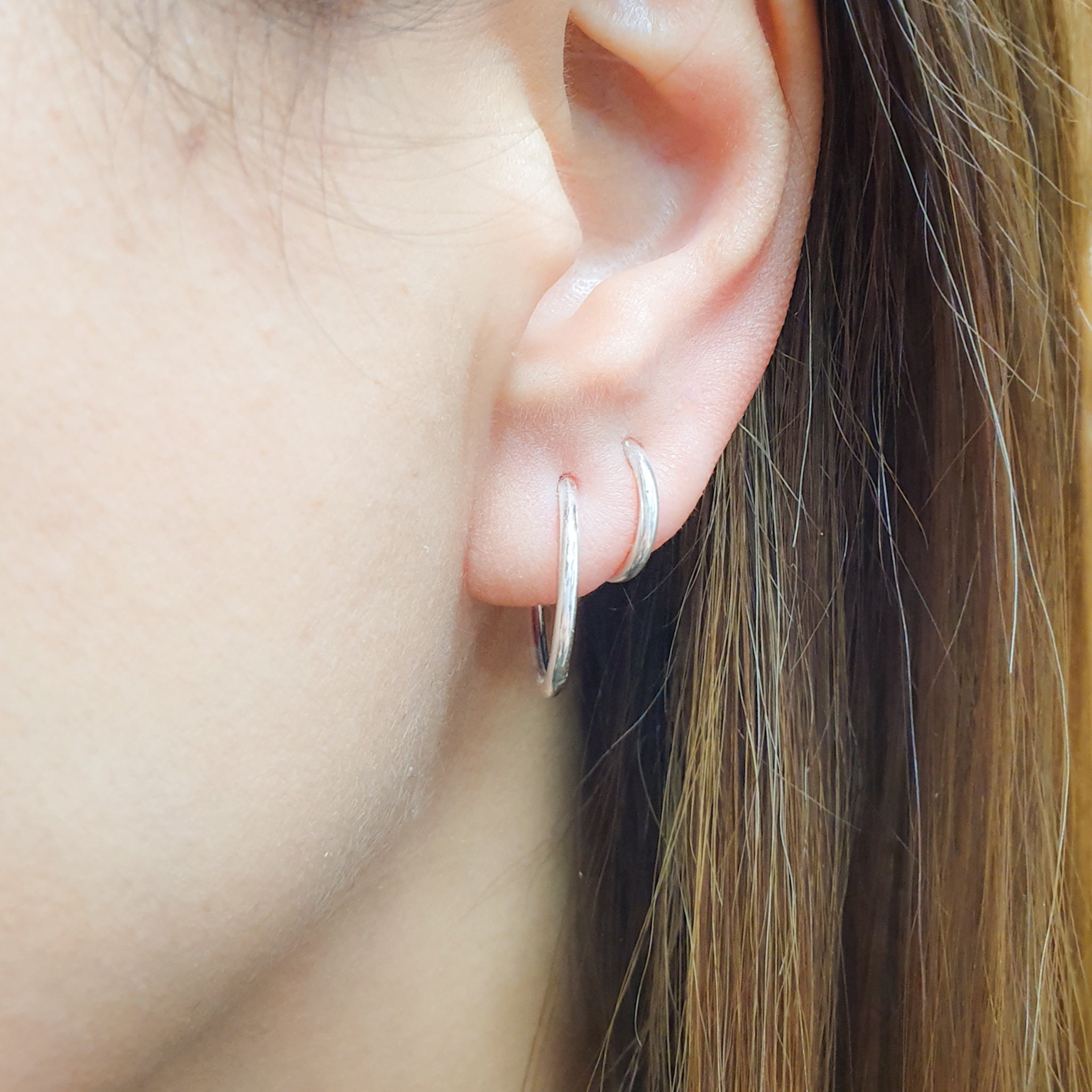 Clip on Earrings Sethoop Clip on Earrings Set Goldset of No Etsy