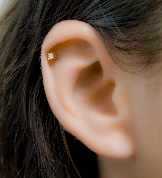 Real Diamond Cartilage Earrings  forumiktvasa