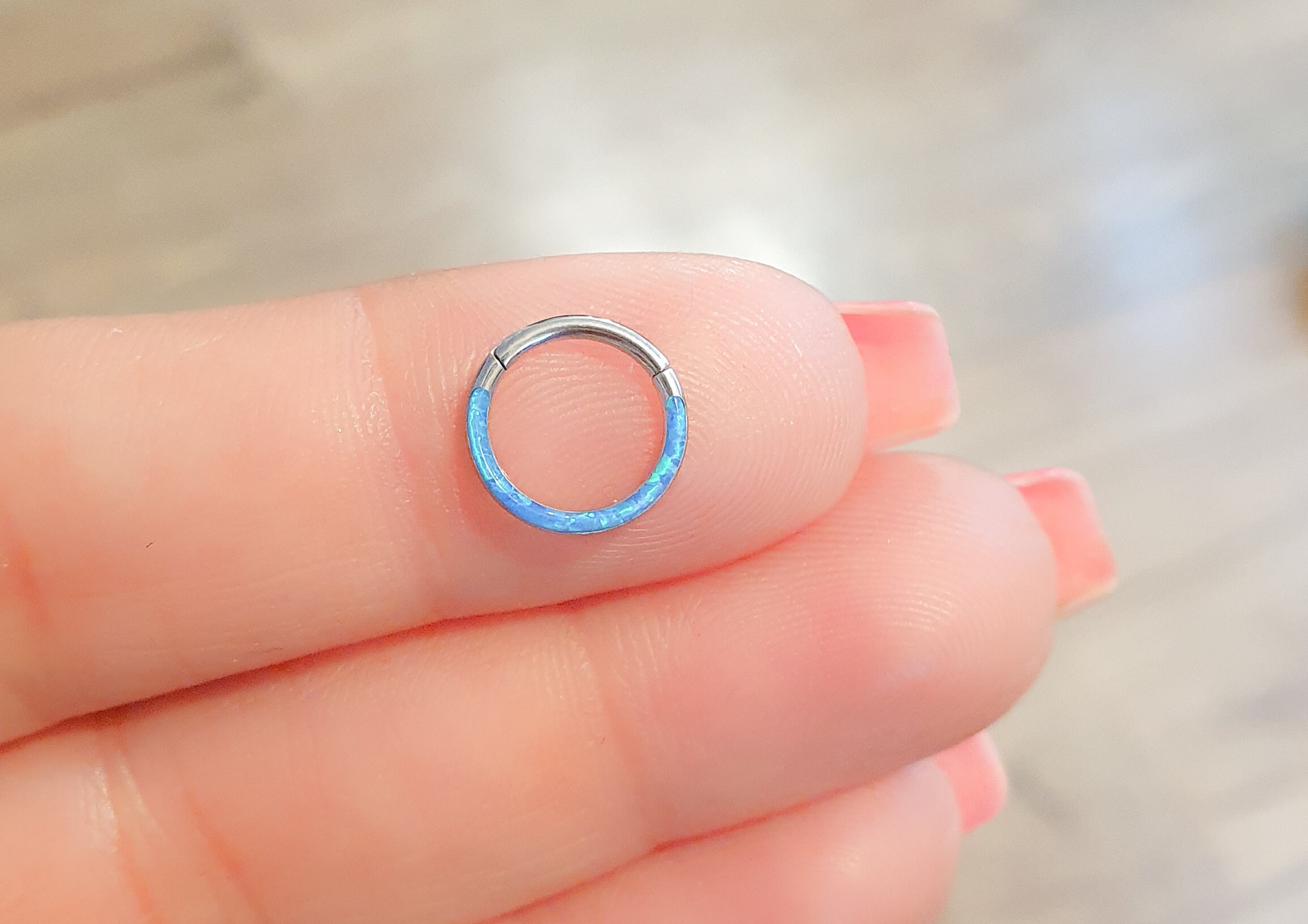 Hinged Hoop Hinged Nose Ring Hinged Ring Hinged Etsy