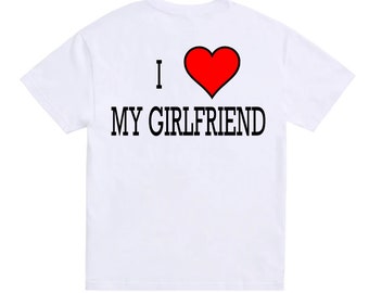 Ich liebe meine Freundin Shirt Lustige Hemden Shirts für Freund Lustiges T-Shirt Lustiges Geschenk für Freund Toxische Shirt Nettes Geschenk Freund
