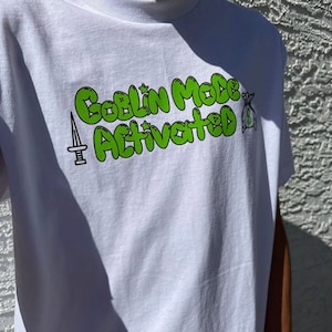 Goblin Mode Activated Shirt, Goblin Mode Shirt, Funny Goblin Shirt, Funny Shirt, Money Shirt, Lucky Shirt, Goblin Tshirt, Gift For Him