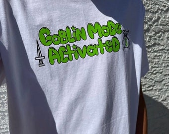 Goblin Mode Activated Shirt, Goblin Mode Shirt, Funny Goblin Shirt, Funny Shirt, Money Shirt, Lucky Shirt, Goblin Tshirt, Gift For Him