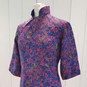 vintage Chinese style silk dress.