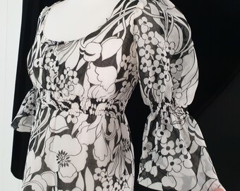 60&#39;s  70&#39;s  Mod dress By David Butler .