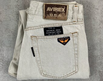 avirex denim jeans