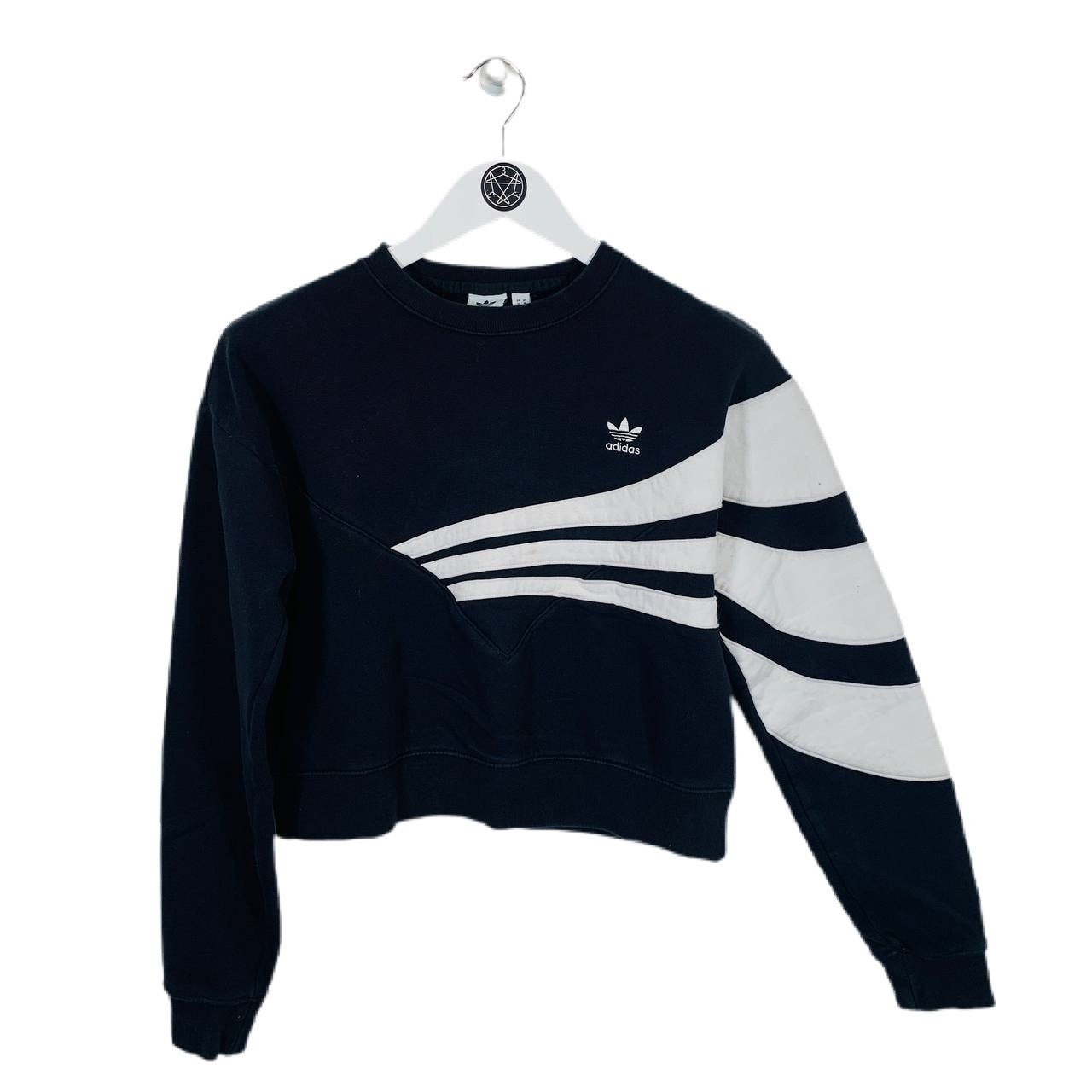 Medio suéter vintage Adidas para mujer Etsy España