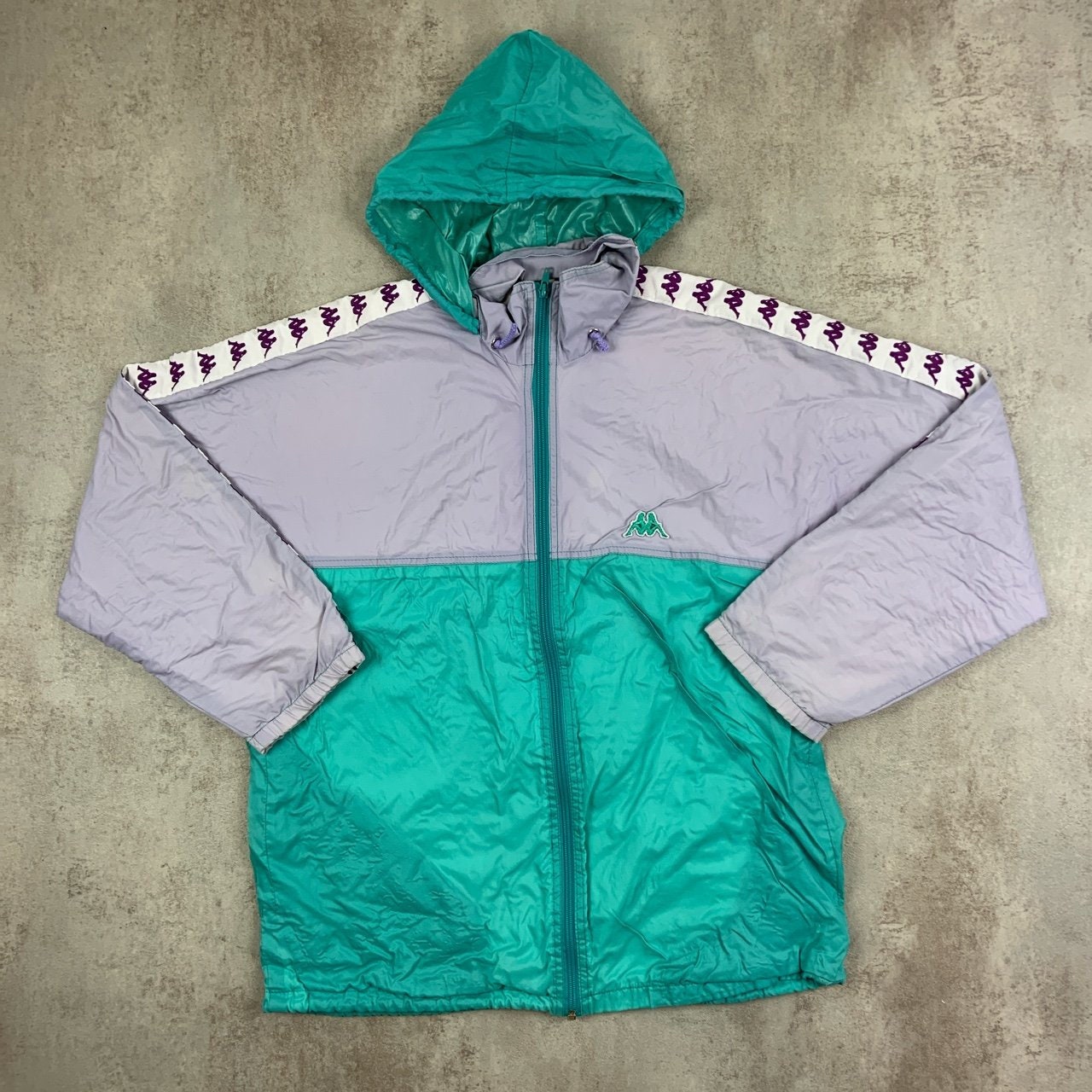 Vintage Kappa Rain Jacket Small