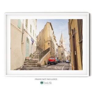Le Panier Marseille Print, Fine Art France Photography, French City Poster, European Street Wall Art, Mediterranean Travel Themed Decor