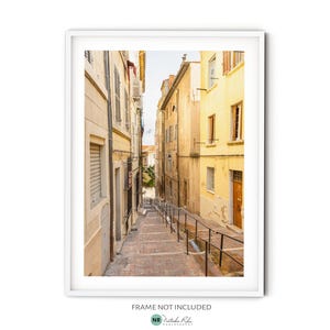 Le Panier Marseille Print, Fine Art France Photography, French City Poster, European Street Wall Art, Mediterranean Travel Themed Decor