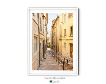 Le Panier Marseille Print, Fine Art France Photography, French City Poster, European Street Wall Art, Mediterranean Travel Themed Decor