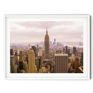 york New art skyline