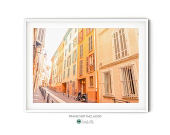 Marseille Print, Fine Art South of France Photography, Le Panier Old Town Photo, French Architecture Poster, Provence Travel Wall Art Decor