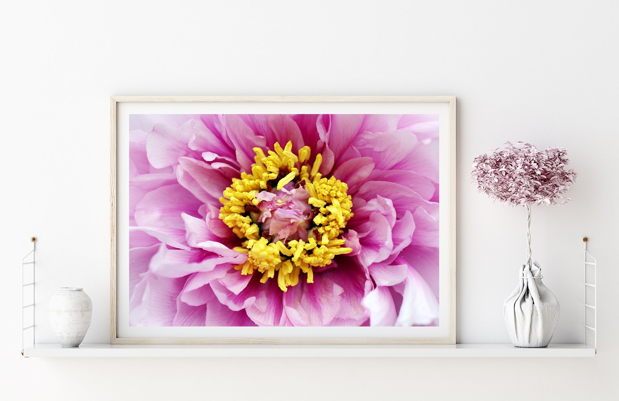 Pink Peony Print, Fine Art Peony Photography, Pastel Floral Wall Art ...