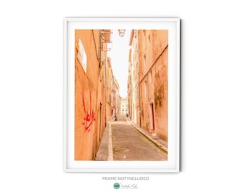 Le Panier Marseille Print, Fine Art South of France Photography, French Old Town Street Wall Art Decor, European Architecture Poster