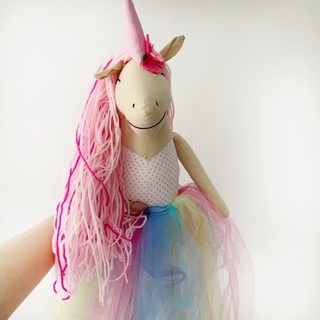 Handmade Ballerina Unicorns Plush for Baby Girl Unicorn - Etsy