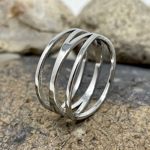 Stainless steel ladies rings uk hot sale