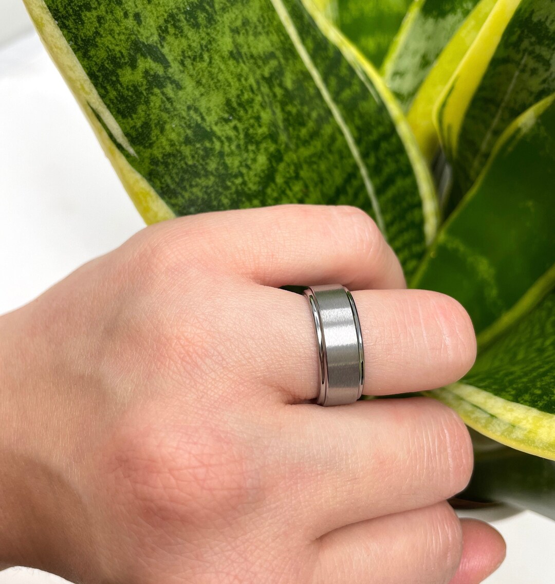 ヴィンテージ！Silver Chunky Tapered Band リング ヴィンテージ！Silver Chunky Tapered Band リング