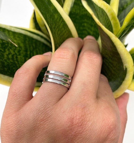Anillo Purelei Mau Para Mujer - Acero Inoxidable, Resistente Al Agua, Talla 56 - Inspirado En Hawái