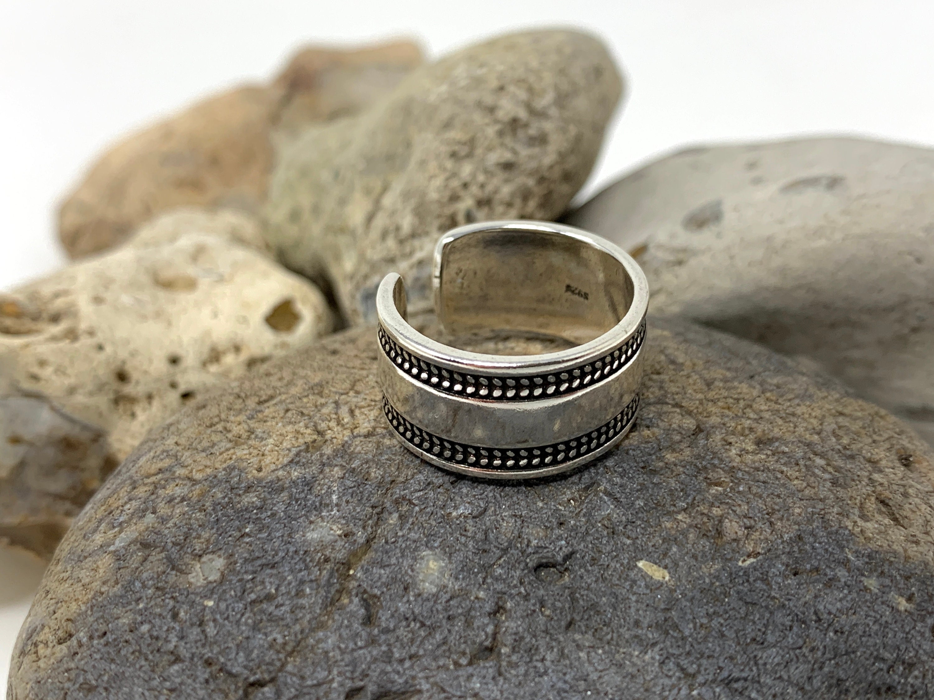 Silver Chunky Statement Ring Boho Ring Vintage Ring Chunky Etsy UK